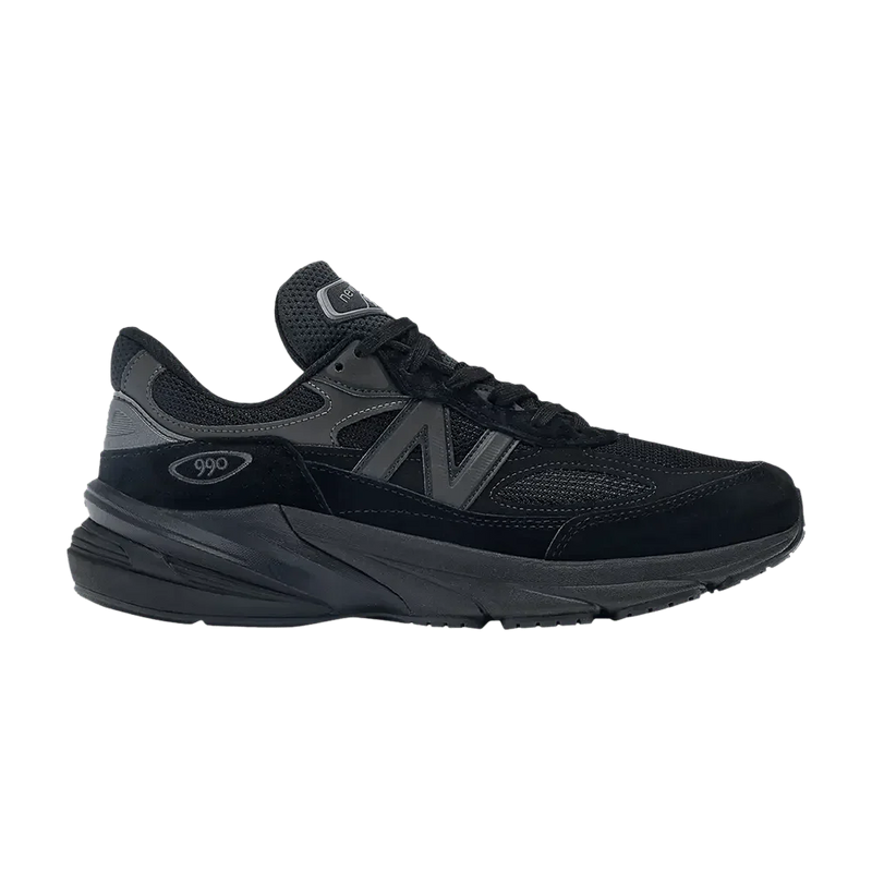 Tênis New Balance 990v6 Made in USA 'Triple Black'
