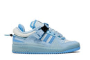 Tênis adidas Forum Buckle Low  x Bad Bunny Blue Tint Azul