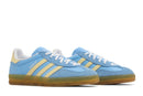 Tênis adidas Gazelle Indoor Semi Blue Burst Almost Yellow Azul
