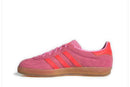Tênis adidas Gazelle Indor "Beam Pink Solar Red" Rosa