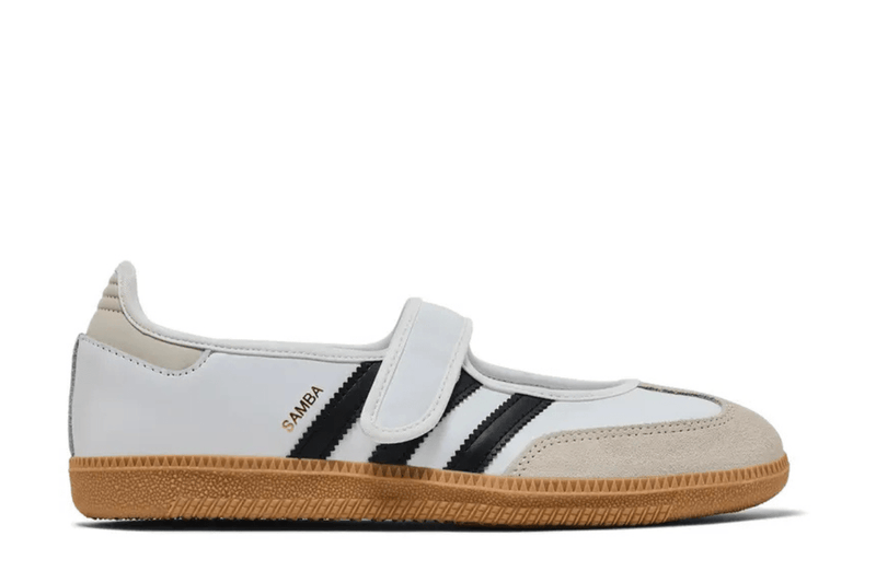 Tênis Adidas Samba Jane 'White Black' Branco