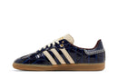 Tênis Adidas Samba x Wales Bonner Collegiate Navy Wonder White Azul Marinho
