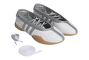 Tênis Adidas Taekwondo Mei Ballet Branco e Prata