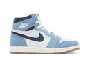 Tênis Nike Air Jordan 1 High Og Denim Azul