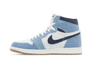 Tênis Nike Air Jordan 1 High Og Denim Azul
