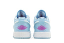 Tênis Nike Air Jordan 1 Low Aquarius Blue Azul