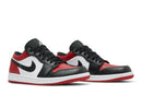 Tênis Nike Air Jordan 1 Low Bred Toe Vermelho