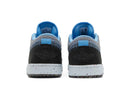 Tênis Nike Air Jordan 1 Low Crater Grey University Blue Preto