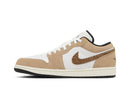 Tênis Nike Air Jordan 1 Low "Elephant Brown" Marrom