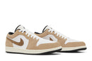Tênis Nike Air Jordan 1 Low "Elephant Brown" Marrom