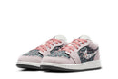 Tênis Nike Air Jordan 1 Low "Floral Canvas" Rosa