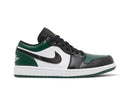 Tênis Nike Air Jordan 1 Low Green Toe Verde