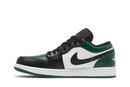 Tênis Nike Air Jordan 1 Low Green Toe Verde
