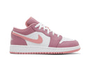 Tênis Nike Air Jordan 1 Low GS Desert Berry Rosa