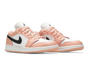 Tênis Air Jordan 1 Low GS Light Arctic Pink Rosa