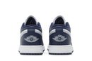 Tênis Nike Air Jordan 1 Low Midnight Navy Wolf Grey Azul Marinho