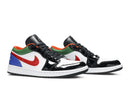 Tênis Nike Air Jordan 1 Low Multi-Color Royal Toe Colorido