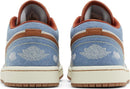 Tênis Nike Air Jordan 1 Low Phantom Denim Cinza
