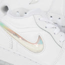 Tênis Nike Air Jordan 1 Low Se "Glitter Swoosh" Branco