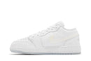 Tênis Nike Air Jordan 1 Low Se "Glitter Swoosh" Branco