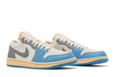 Tênis Nike Air Jordan 1 Low Vintage UNC Grey Azul