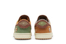 Tênis Nike Air Jordan 1 Low Voodoo Flax and Oil Green Marrom