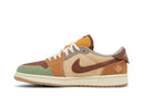 Tênis Nike Air Jordan 1 Low Voodoo Flax and Oil Green Marrom