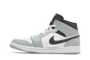 Tênis Nike Air Jordan 1 Mid Light Smoke Grey Cinza
