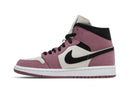 Tênis Nike Air Jordan 1 Mid SE Berry Pink Rosa