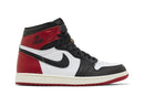 Tenis Nike Air Jordan 1 Retro High OG Black Toe Reimagined Vermelho