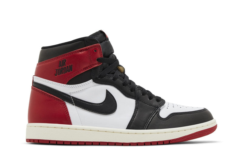 Tenis Nike Air Jordan 1 Retro High OG Black Toe Reimagined Vermelho