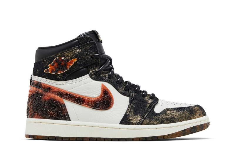 Tenis Nike Air Jordan 1 Retro High OG Year of the Snake "Xuanwu" Preto