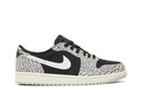 Tênis Nike Air Jordan 1 Retro Low OG 'Black Cement' Preto