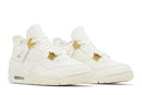 Tênis Nike Air Jordan 4 Retro Metallic Gold Branco