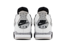 Tênis Nike Air Jordan 4 Retro OG Nike White Cement Couro Branco