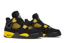 Tênis Nike Air Jordan 4 Thunder Preto/Amarelo