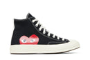 Tênis Converse Chuck 70 High x Comme des Garçons PLAY Preto