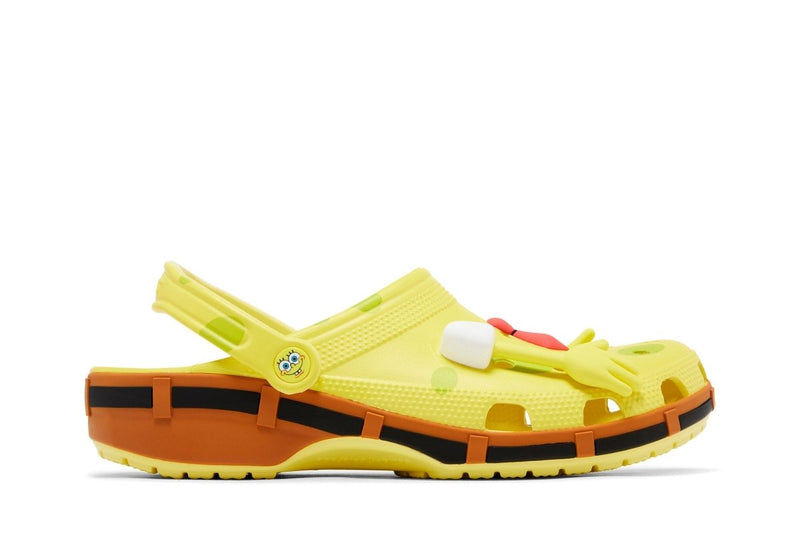 Tênis Crocs Classic Clog SpongeBob SquarePants Amarelo