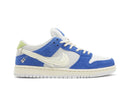 Tênis Fly Streetwear x Dunk Low Pro SB 'Gardenia' Azul