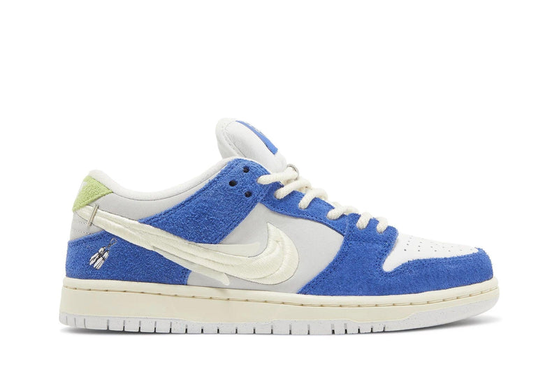 Tênis Fly Streetwear x Dunk Low Pro SB 'Gardenia' Azul