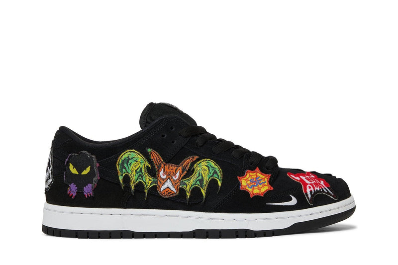 Tênis Neckface x Nike SB Dunk Low Pro Black Preto