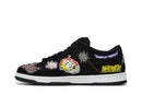 Tênis Neckface x Nike SB Dunk Low Pro Black Preto
