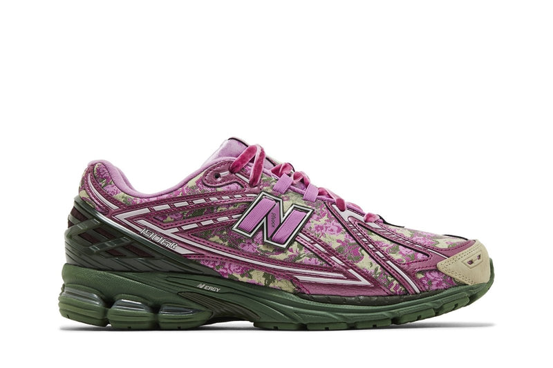Tênis New Balance 1906R x Jack Harlow Fatigue Green Light Purple Metallic Rosa