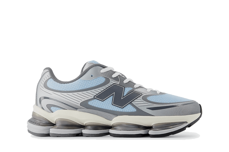 Tênis New Balance Abzorb 2000 Blue Grey Cream Cinza