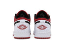 Tênis Nike Air Jordan 1 Low White University Red Branco