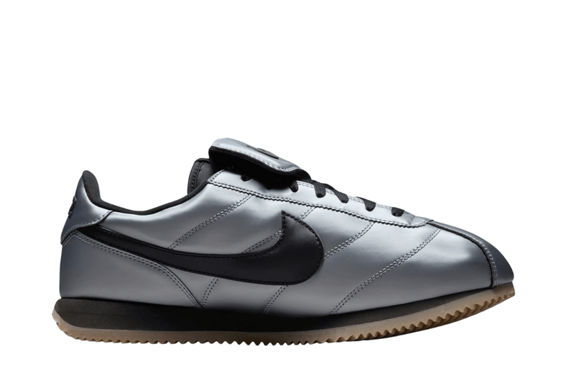 Tênis Nike Cortez SE Tiempo Pack Metallic Cool Grey Cinza