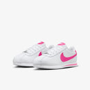 Tênis Nike Cortez White Laser Fuchsia Branco