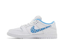 Tênis Nike Sb Dunk Low x Nicole Hause White University Blue Branco
