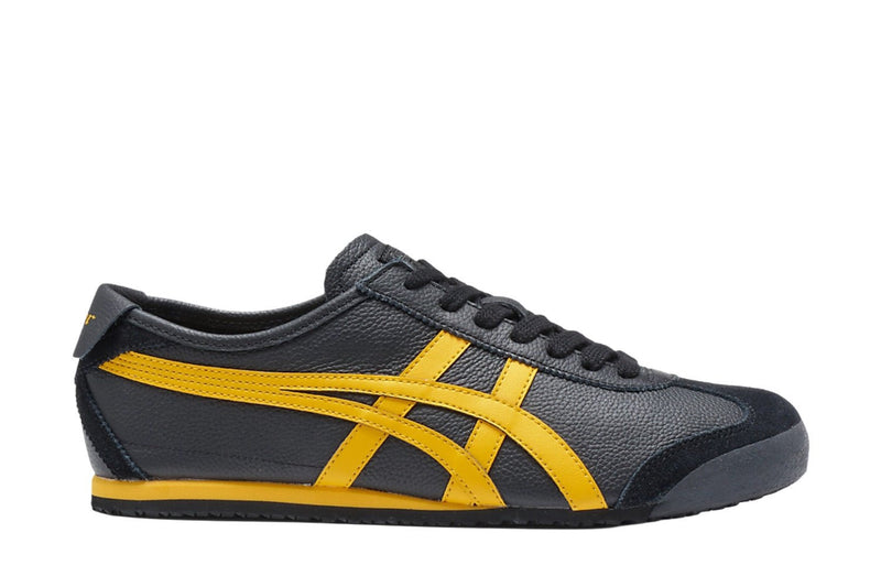 Tênis Onitsuka Tiger Mexico 66 Black Yellow Preto