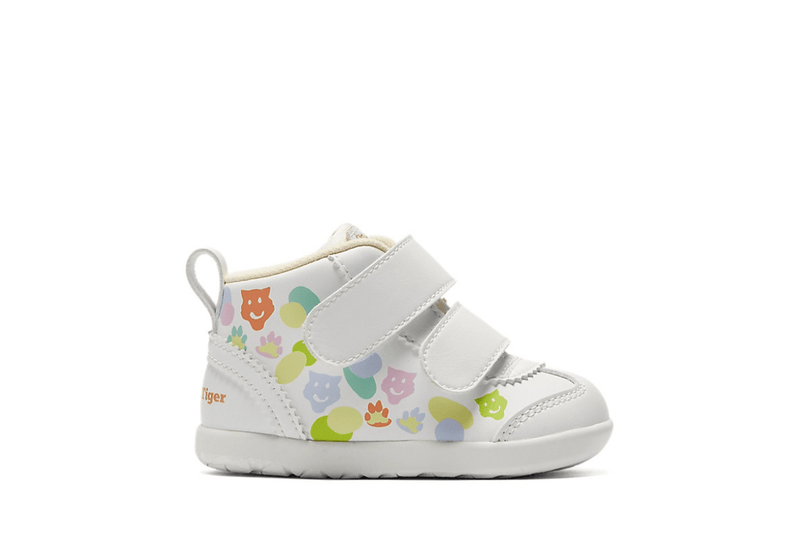 Tênis Onitsuka Tiger Mexico 66 First Kids White/Huddle Yellow Branco